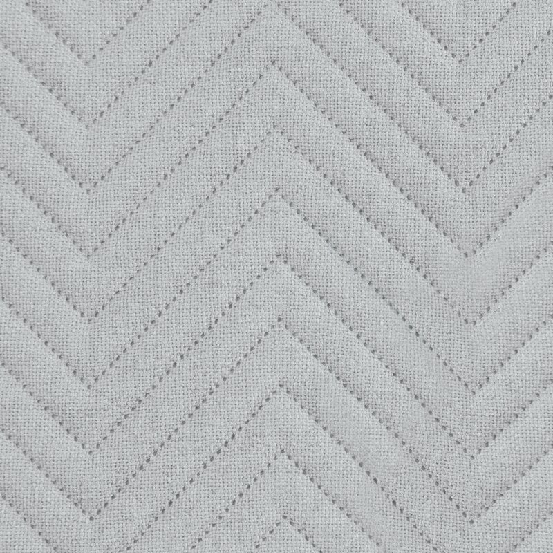 Narzuta len srebrna 170 x 210 cm – stylowe okrycie łóżka
