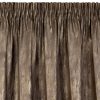 Zasłona gotowa Estel brązowa 140 X 270 CM – miękka welwetowa