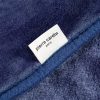Koc Pierre Cardin granatowy 160 x 220 cm – idealny na kanapę