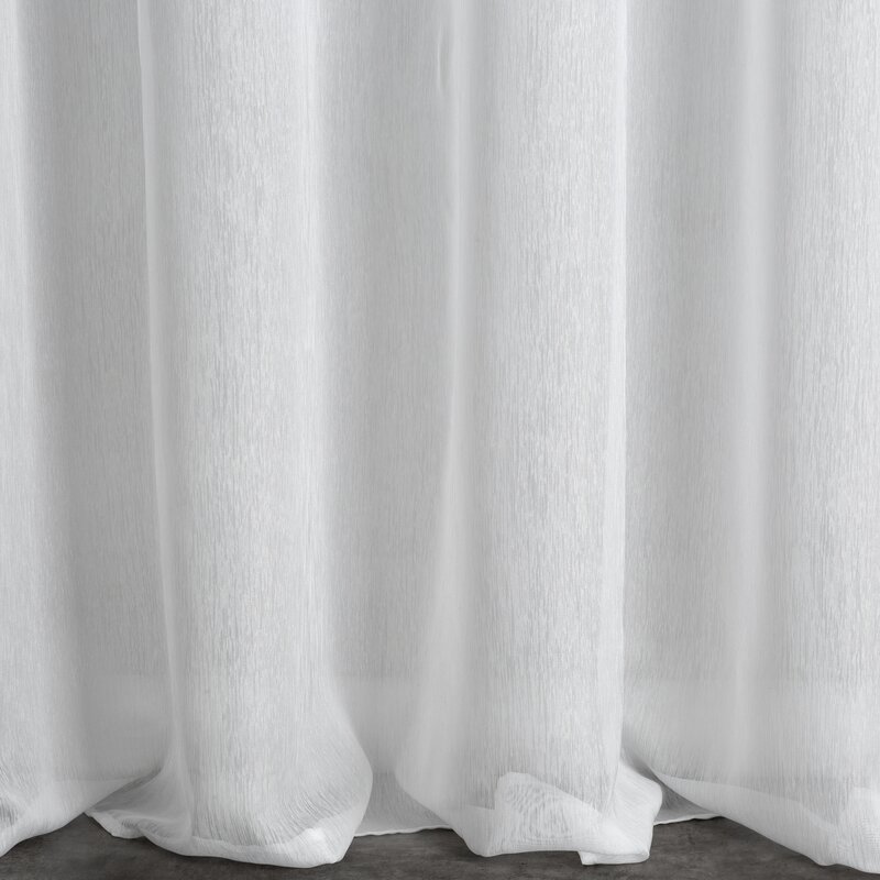 Firana gotowa Rebecca biała 400 x 150 cm – rozprasza światło