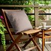 Poszewka dekoracyjna Garden brązowa 45 x 45 cm – ochrona poduszki