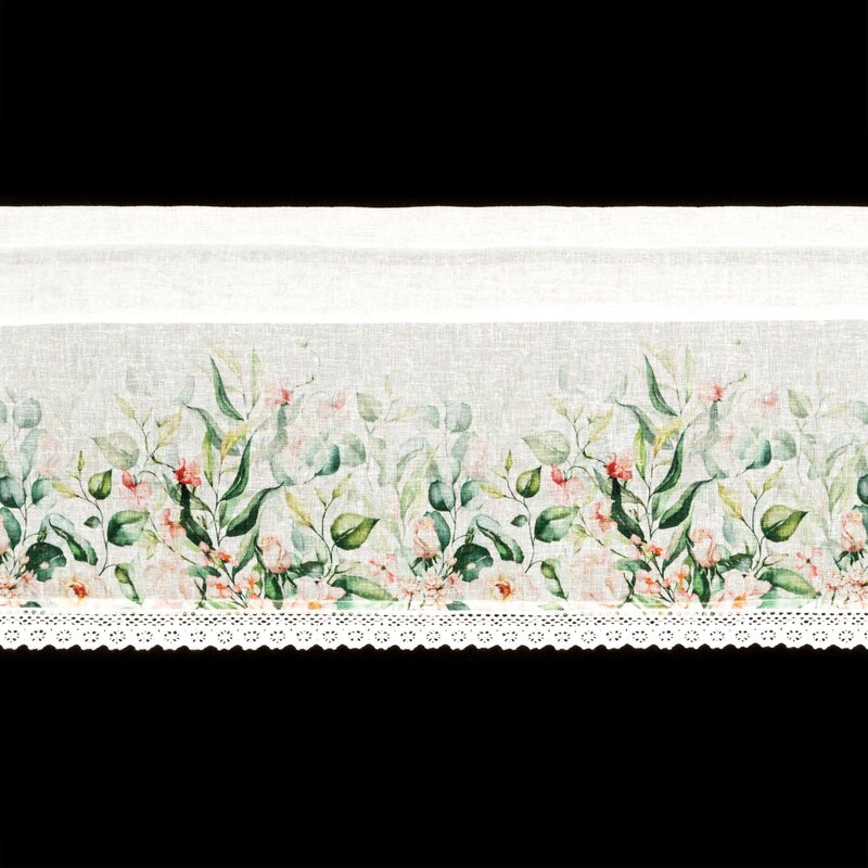 Firana gotowa Estera biała 150 x 30 cm – rozjaśnia wnętrze