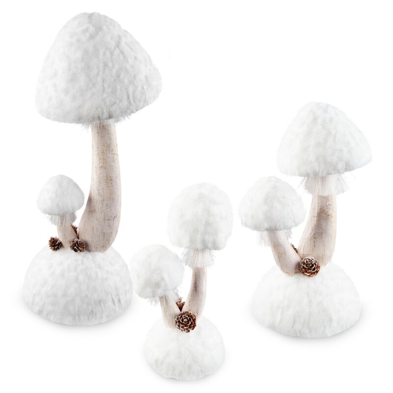 Figurka bożonarodzeniowa biała 19 x 16 x 31 cm – idealna dekoracja