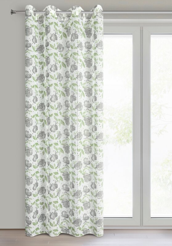 Zasłona gotowa Dari biała 140 x 250 cm – delikatnie rozprasza światło