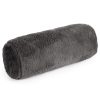 Poszewka futrzana stalowa 15 x 45 cm – wprowadza miękkość