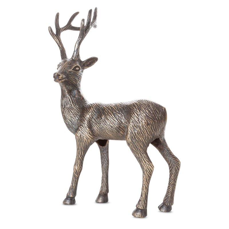 Figurka świąteczna M165A stalowa 22 x 9 x 42 cm – metalowa dekoracja