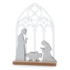Ozdoba świąteczna szampańska 10 x 25 cm – z brokatem