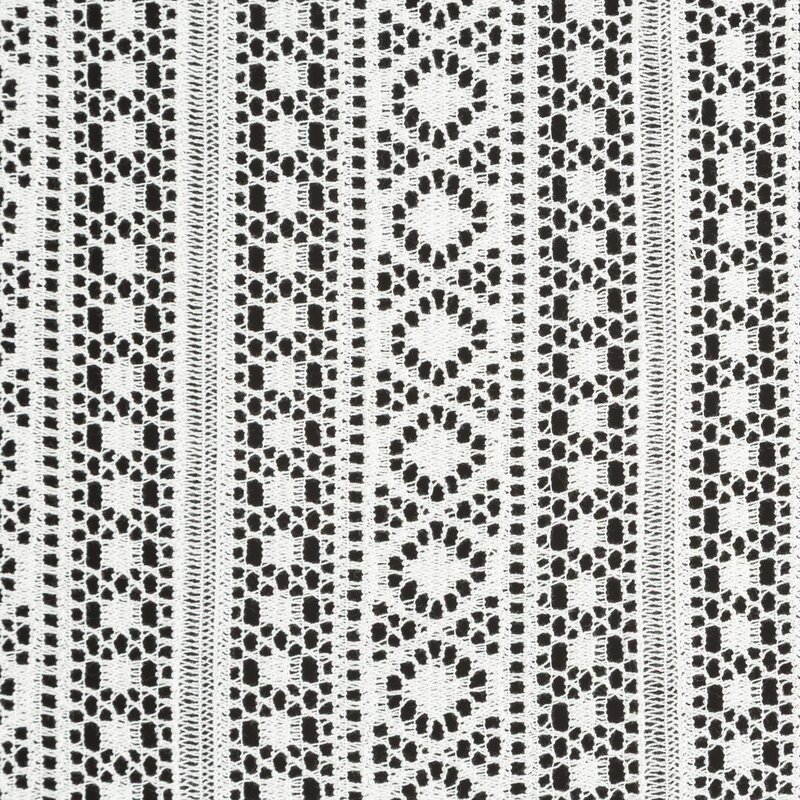 FIRANA GOTOWA LILIANA NA TAŚMIE 140 X 260 CM BIAŁY