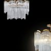 Lampa wisząca Salma biała O 60 x 55 cm – rozświetli wnętrze
