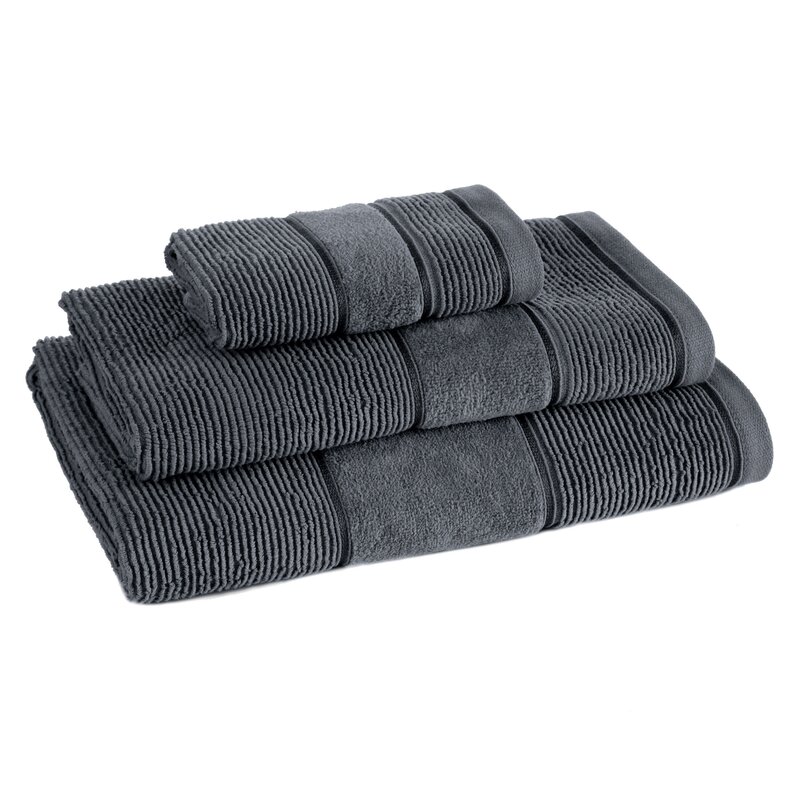 Ręcznik Emma stalowy 30 X 50 CM – 100% bawełna