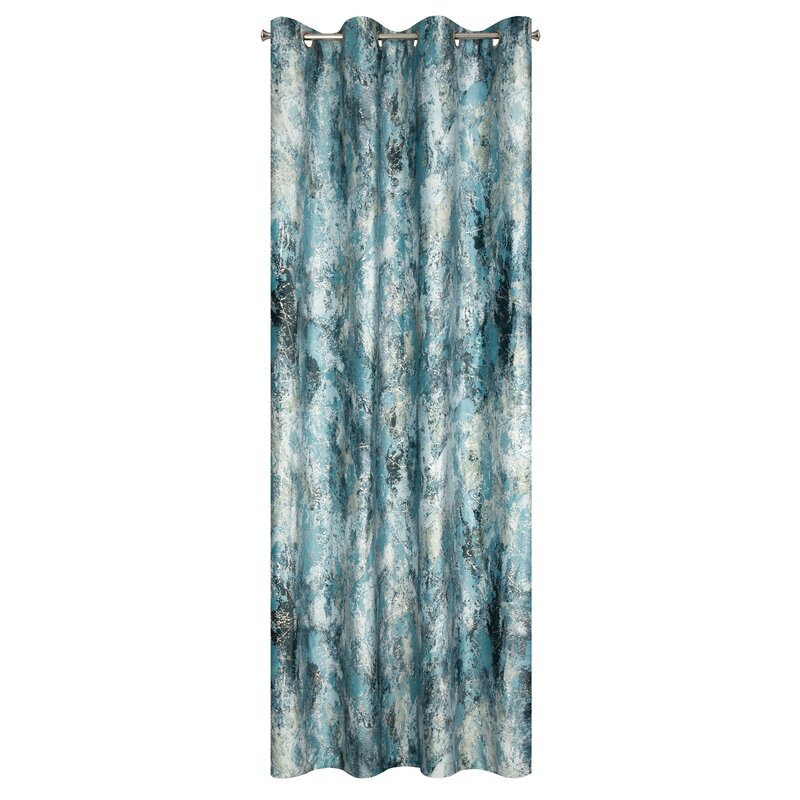 Zasłona gotowa Malia turkusowa 140 x 250 cm – dodaje prestiżu