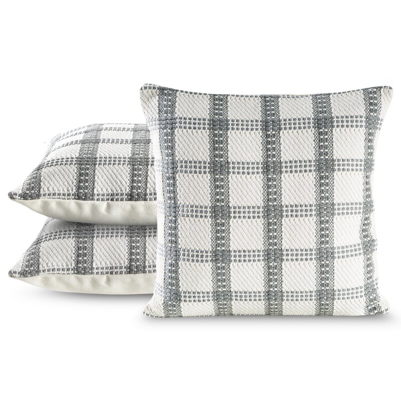 Poszewka boho kremowa 45 x 45 cm – doda przytulności