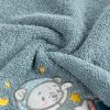 Ręcznik dla dziecka Baby75 niebieski 70 x 140 cm – miękki i chłonny