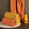 Ręcznik Abbie bordowy 30 x 50 cm – miękki i chłonny