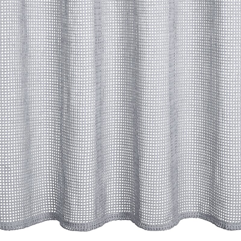 Firana gotowa Neli srebrna 140 x 250 cm – rozprasza światło