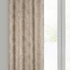 Zasłona gotowa Aleta beżowa 135 x 250 cm – ociepli wnętrze