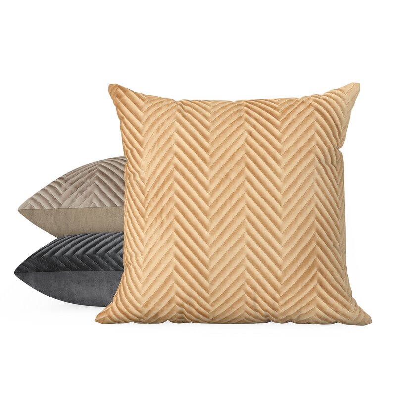 Poszewka velvet sofia biała 45 x 45 cm – miękka w dotyku
