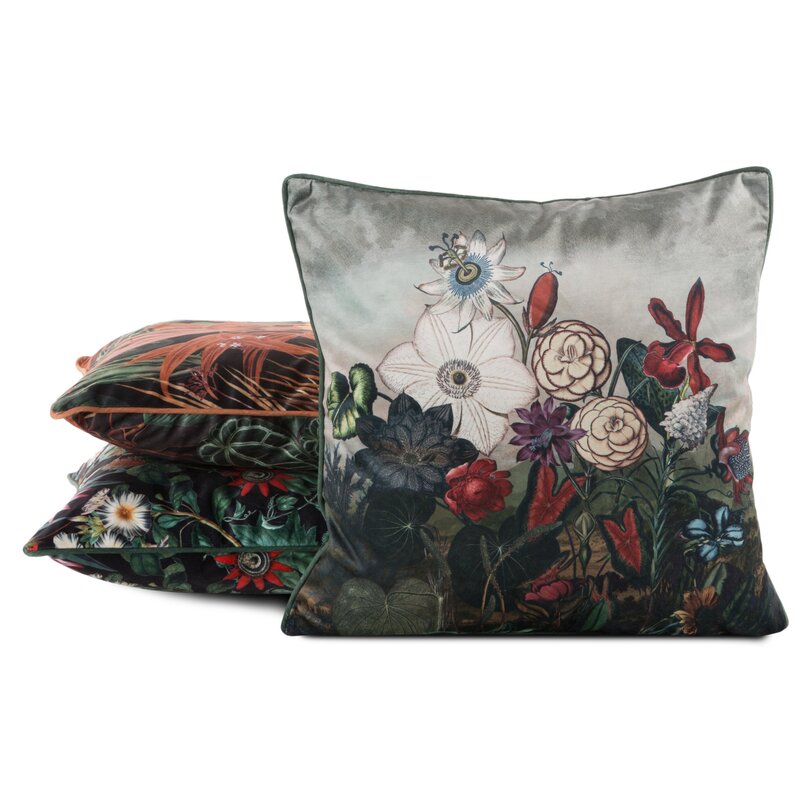 Poszewka Velvet zielona 45 x 45 cm – doda uroku wnętrzu