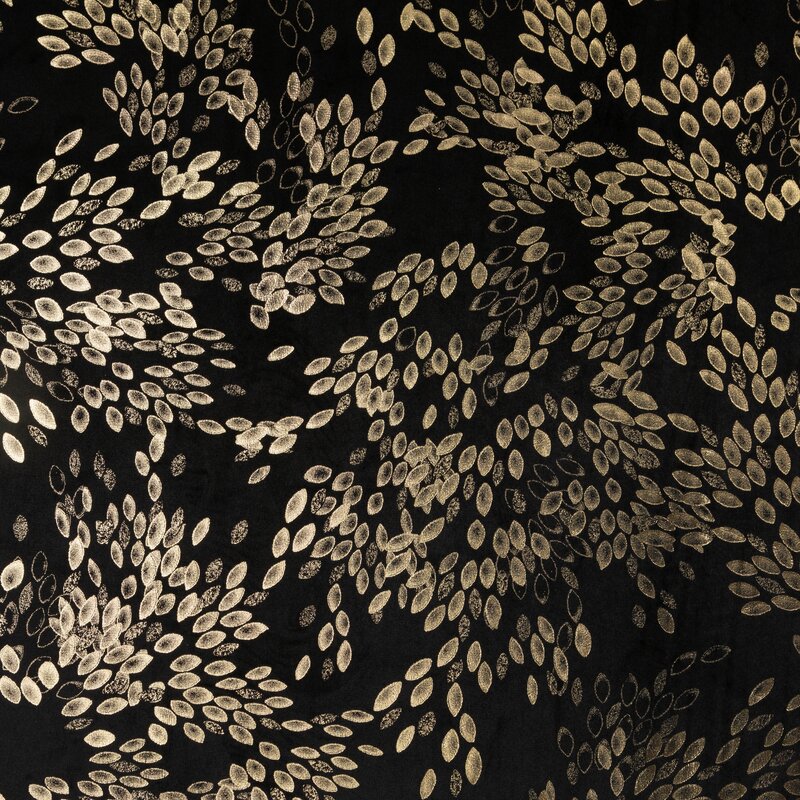 Zasłona gotowa Felis czarna 140 x 270 cm – zaciemniająca i elegancka