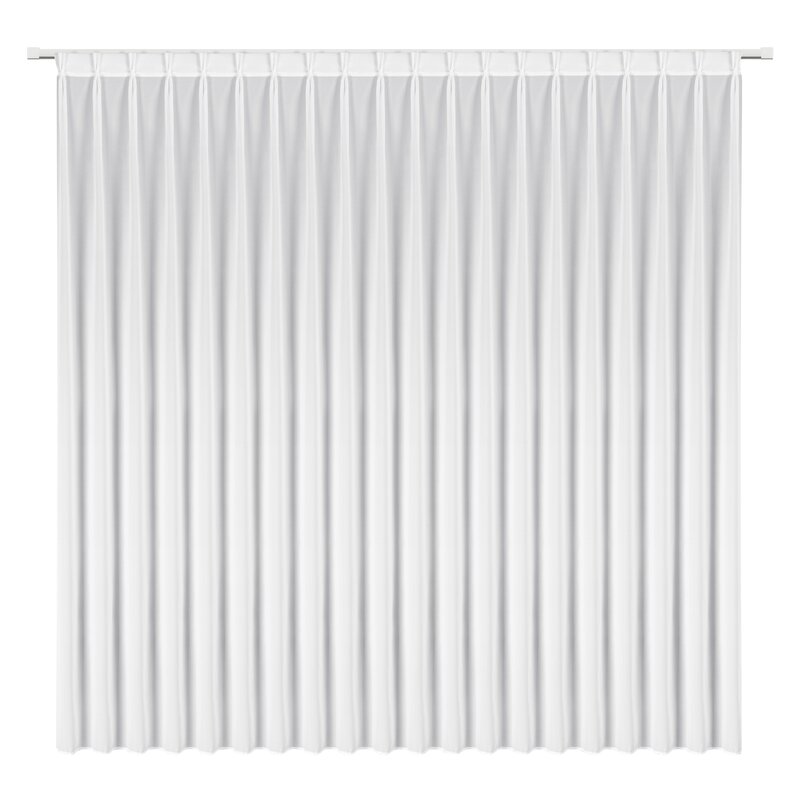 Firana gotowa Ruby biały 230 x 270 cm – rozświetla wnętrze