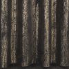 Zasłona gotowa welwetowa czarna 140 x 250 cm – zaciemnienie sypialni