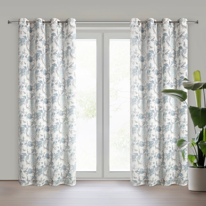 Zasłona gotowa Emera naturalna 140 x 250 cm – wprowadza harmonię