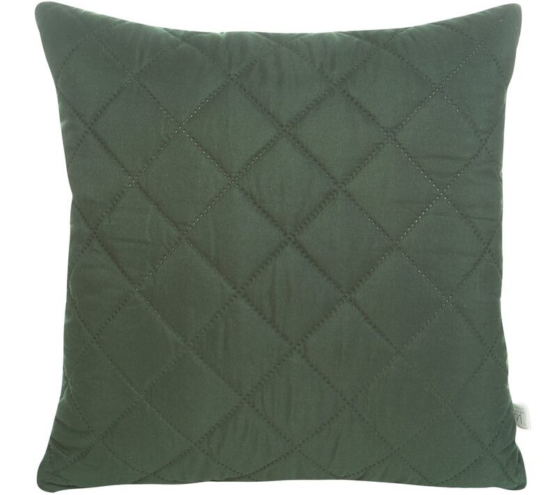 Poszewka DESIGN91 ciemnozielona 40 x 40 cm – ożywia wnętrze