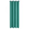 Zasłona gotowa D91 turkusowa 140 x 250 cm – zaciemniająca i stylowa