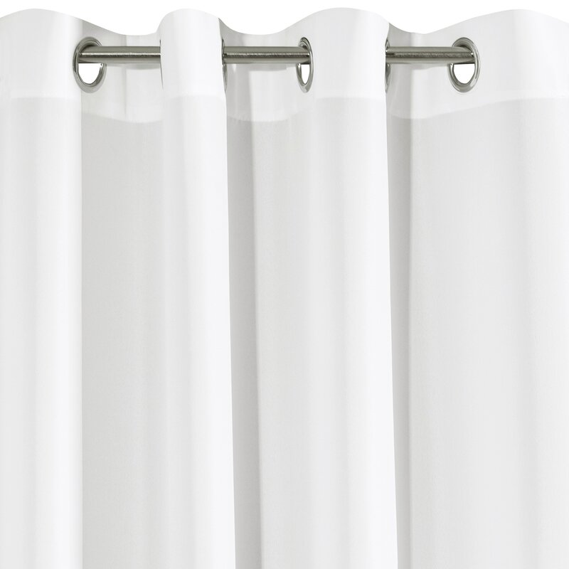 Zasłona gotowa Rita biała 140 x 250 cm – wprowadza świeżość