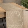 OBRUS BLINK 12 35 X 220 CM BEŻOWY