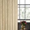 Zasłona dekoracyjna Pierre Cardin Margo beżowa 140 X 250 cm – do salonu i sypialni