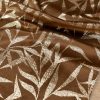 Obrus velvet BLINK 15 brązowy 35 x 180 cm – doda blasku stołu