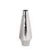 Wazon ceramiczny Erna srebrny fi 13 x 43 cm – na susze i kwiaty