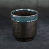 CERAMIKA FI 14 X 14 CM ZIELONY C/HANI/DONI/02 14X14X14 ZIEL+CZAR