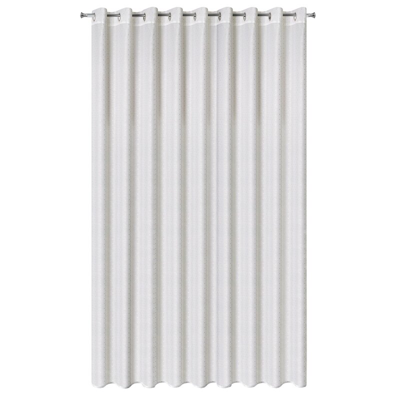 Zasłona gotowa Sibel biała 300 x 250 cm – rozświetla wnętrze