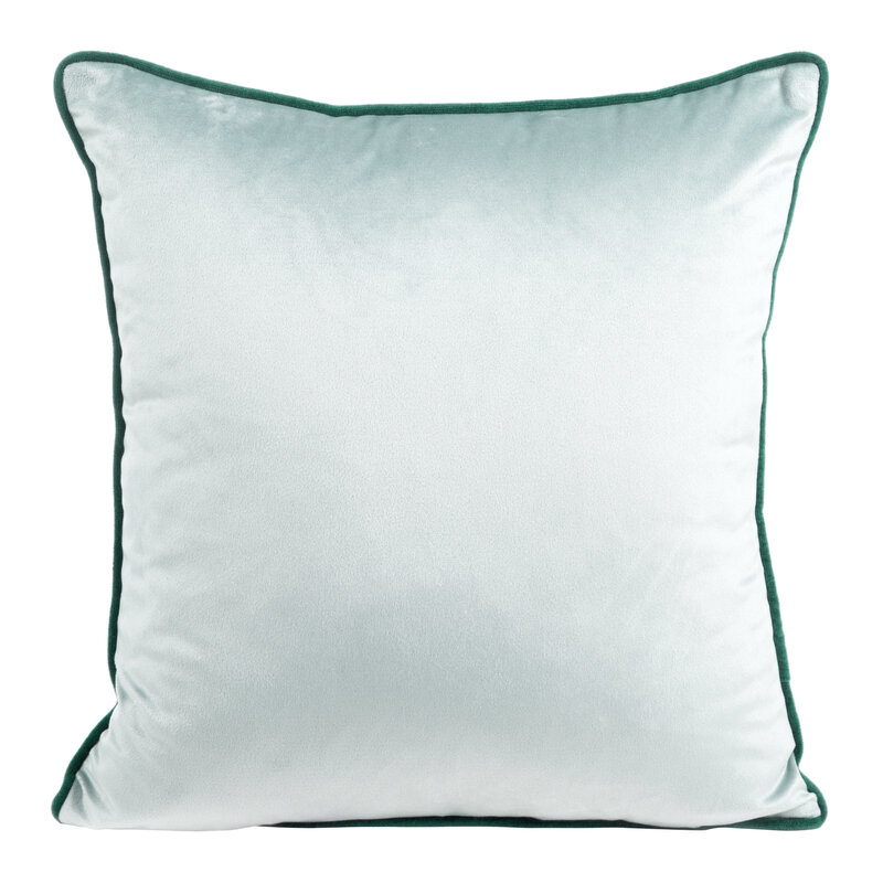 Poszewka velvet morska 40 x 40 cm – doda świeżości
