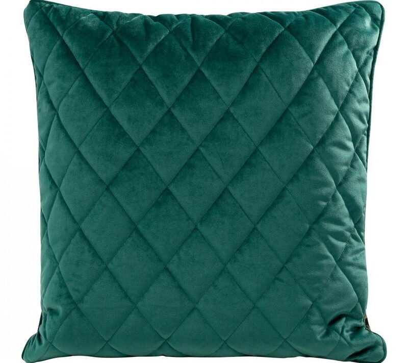 Poszewka velvet ciemnoturkusowa 50 x 50 cm – doda ciepła