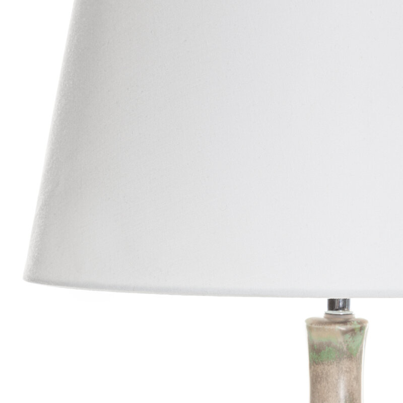 Lampa stołowa Katia kremowa O 28 x 73 cm – subtelne światło