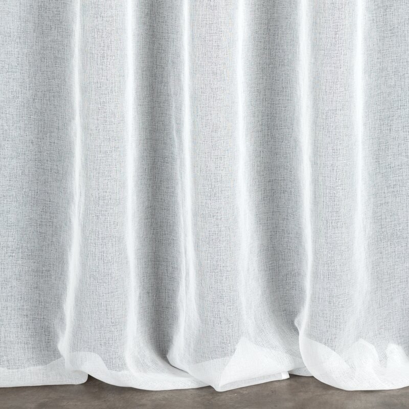 Zasłona gotowa Eden biała 140 X 270 CM – lekka i zwiewna