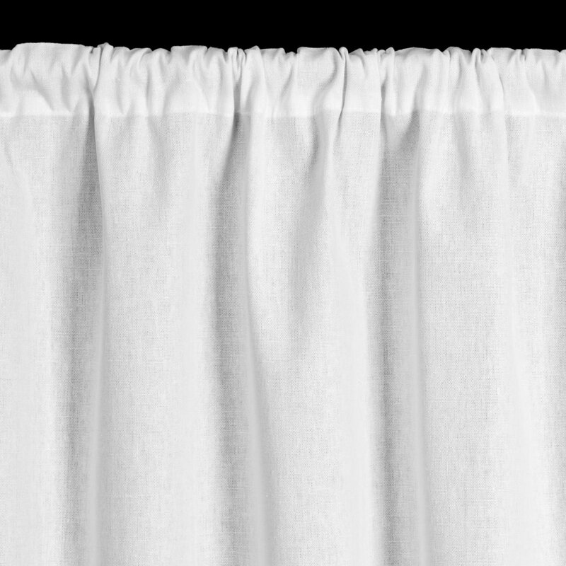 FIRANA GOTOWA GUSTO NA TAŚMIE 150 X 60 CM BIAŁY