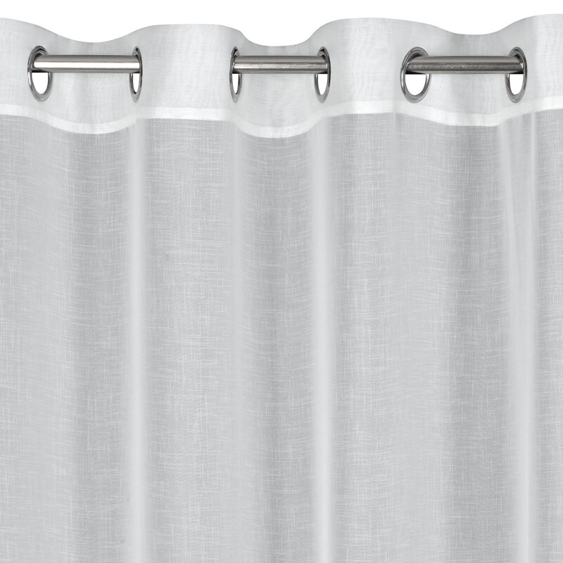 Firana gotowa Isabel biała 140 x 250 cm – rozprasza światło