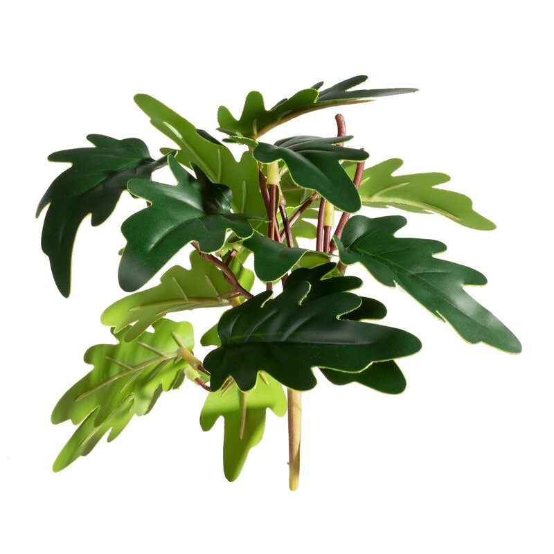 Kwiat Natura zielony 20 cm – do dekoracji wnętrz