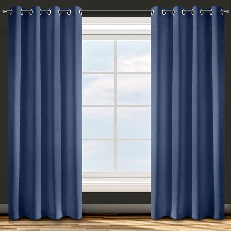 ZASŁONA GOTOWA D91 ADORE 140 X 250 CM GRANATOWY