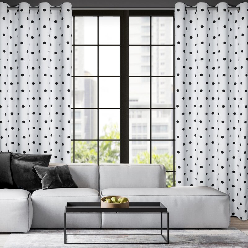 ZASŁONA GOTOWA BUSA 140 X 250 CM BIAŁY