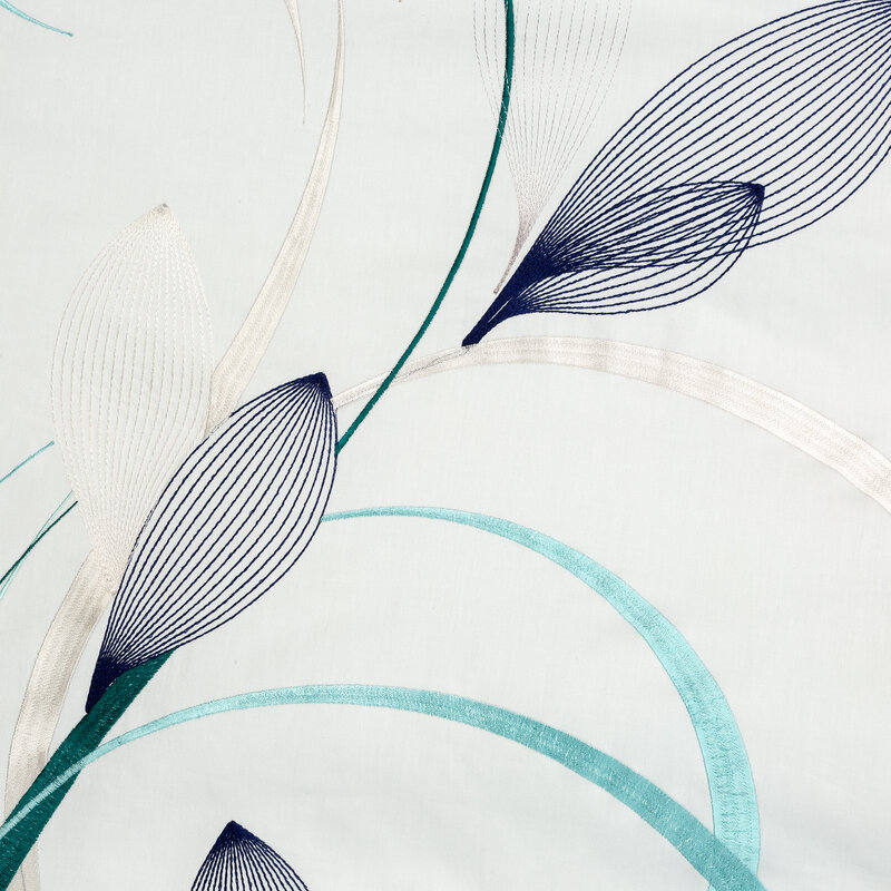 KOMPLET POŚCIELI HAFT1 160 X 200 CM BIAŁY