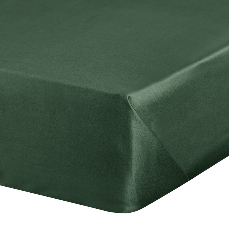 Prześcieradło Nova ciemnozielone 180 x 210 cm – gładkie i miękkie
