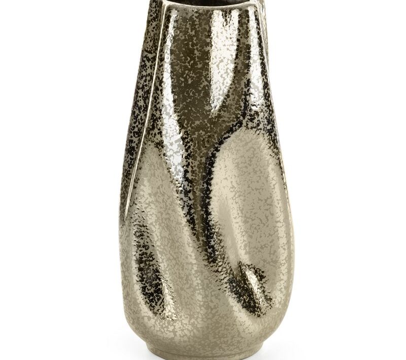 Wazon ceramiczny Sophia (01) szampański O 16 X 31 CM – do salonu i przedpokoju