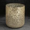 Szkło dekoracyjne Melia złote 20 x 17 cm – doda blasku wnętrzu