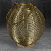 Lampion metalowy CM/MELA/LAM/04 złoty 27X27X29 – doda blasku wnętrzu