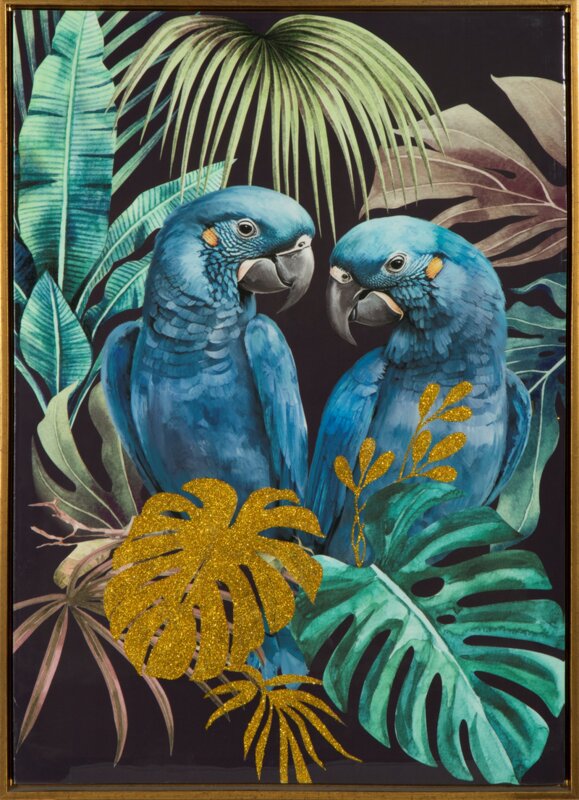 OBRAZ 606 50 X 70 CM CZARNY